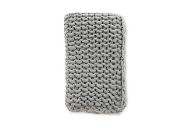 Kate Pläd 130x170 cm, Ljusgrå