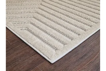 Hampton Flatvävd Matta 140x200 cm Rektangulär - Creme - Products - Textil & mattor - Matta - Flatvävd matta