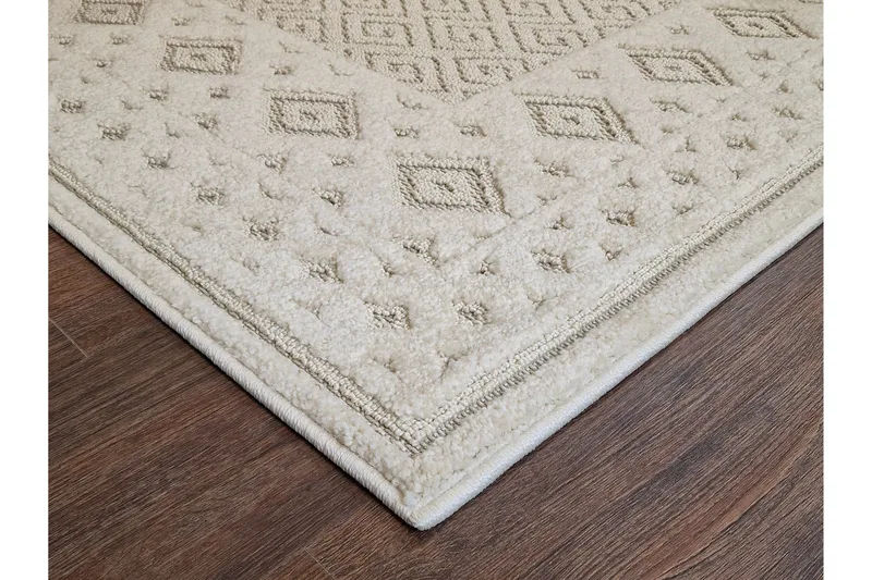 Hampton Flatvävd Matta 140x200 cm Rektangulär - Creme - Products - Textil & mattor - Matta - Flatvävd matta