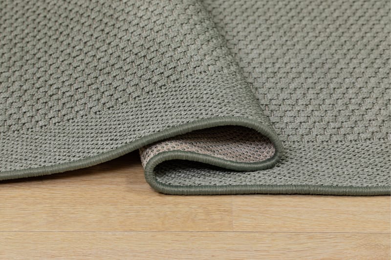 Miami Flatvävd Matta 133x190 cm - Grön - Products - Textil & mattor - Matta - Flatvävd matta