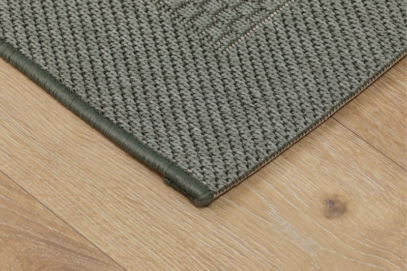 Miami Flatvävd Matta 200x290 cm - Grön - Products - Textil & mattor - Matta - Små mattor