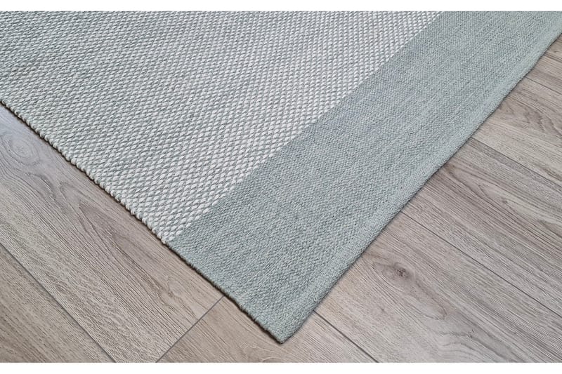 Alva Bomullsmatta 160x230 cm Rektangulär - Ljusgrön - Products - Textil & mattor - Matta - Modern matta - Bomullsmatta