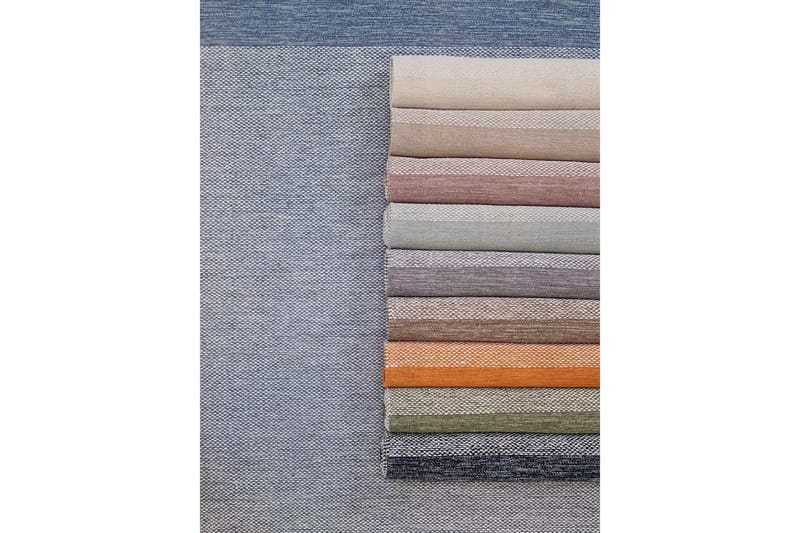Alva Bomullsmatta 300x300 cm Kvadratisk - Blå - Products - Textil & mattor - Matta - Modern matta - Bomullsmatta