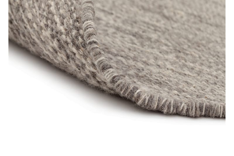 Birka Ullmatta Rund 160 - Silver - Products - Textil & mattor - Matta - Modern matta - Ullmatta