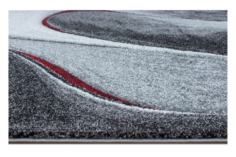 Brilliance Volante Friezematta 80x150 - Röd - Products - Textil & mattor - Matta - Modern matta - Wiltonmatta