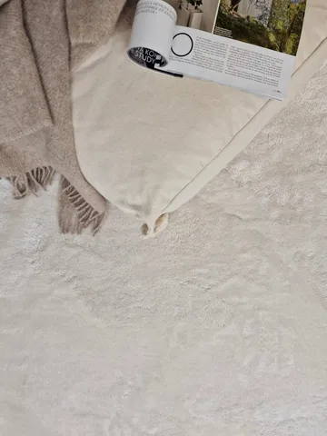 Cozy Ryamatta 110x160 cm Rektangulär - Vit - Products - Textil & mattor - Matta - Modern matta - Ryamatta