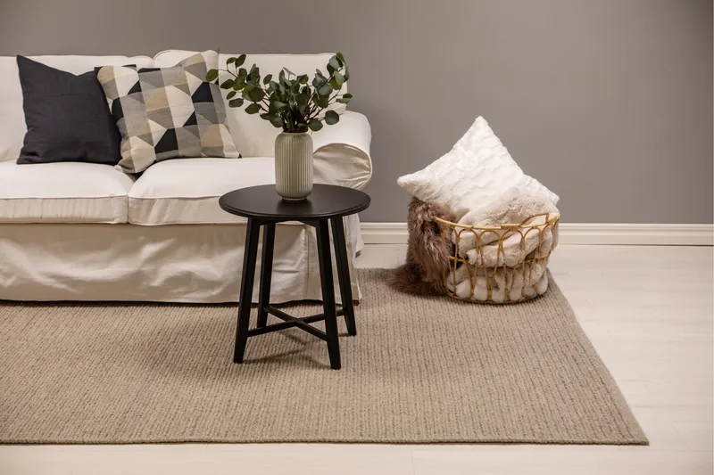 Dalarö Ullmatta 140x200 cm - Linne - Products - Textil & mattor - Matta - Modern matta - Ullmatta