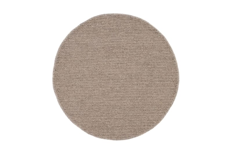 Dalarö Ullmatta 240 cm Rund, Linne