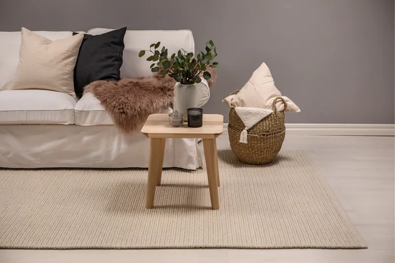 Dalarö Ullmatta 240x340 cm - Vit - Products - Textil & mattor - Matta - Modern matta - Ullmatta