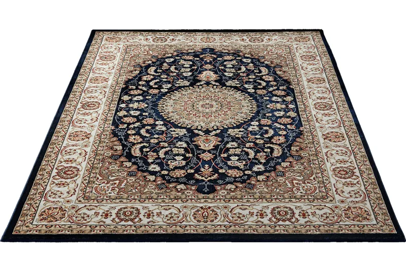 Dubai Medallion Wiltonmatta 80x150 cm - Blå - Products - Textil & mattor - Matta - Modern matta - Wiltonmatta