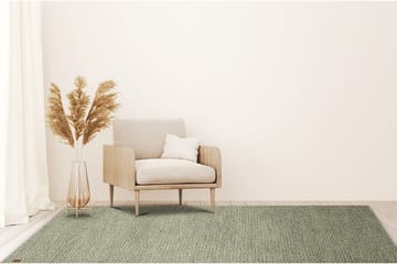 Gåsöga Ullmatta 200x300 cm Rektangulär - Grön - Products - Textil & mattor - Matta - Modern matta - Ullmatta