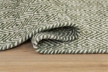 Gåsöga Ullmatta 200x300 cm Rektangulär - Grön - Products - Textil & mattor - Matta - Modern matta - Ullmatta