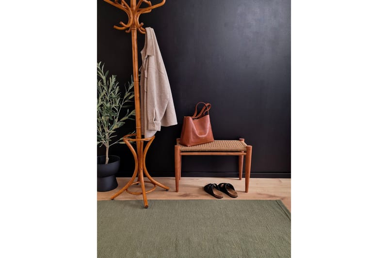 Hemse Bomullsmatta 160x230 cm - Mörkgrön - Products - Textil & mattor - Matta - Modern matta - Bomullsmatta