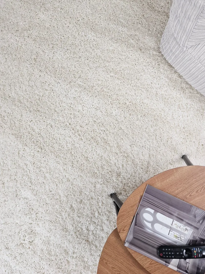 Lounge Ryamatta 200x290 cm Rektangulär - Vit - Products - Textil & mattor - Matta - Modern matta - Ryamatta