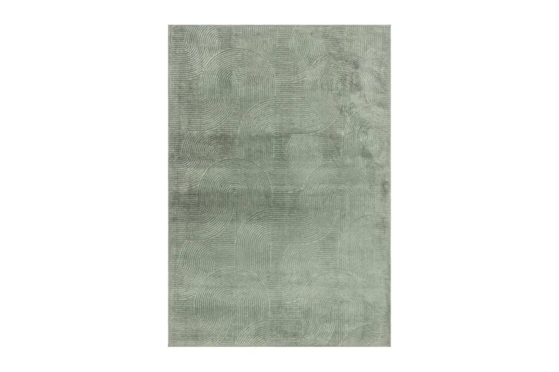 Momita Friezematta 200x290 cm Rektangulär, Grön