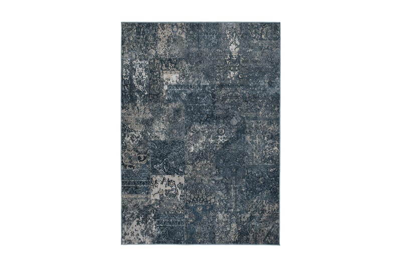Pikonte Patch Matta 160x230 cm, Blå