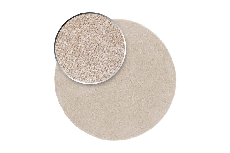 Sheraton Ryamatta Rund 160 cm - Creme - Products - Textil & mattor - Matta - Modern matta - Ryamatta