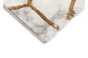 Skravelsbo Cube Matta 133x190 cm - Guld - Products - Textil & mattor - Matta - Modern matta - Wiltonmatta