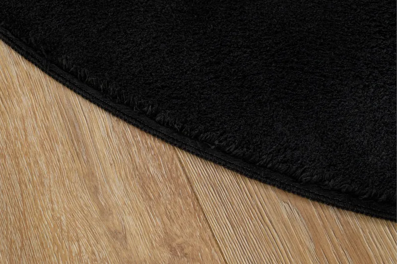 Soft Wiltonmatta Rund 200 cm - Svart - Products - Textil & mattor - Matta - Modern matta - Wiltonmatta