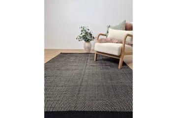 Torsby Ullmatta 140x200 cm Rektangulär - Svart - Products - Textil & mattor - Matta - Modern matta - Ullmatta