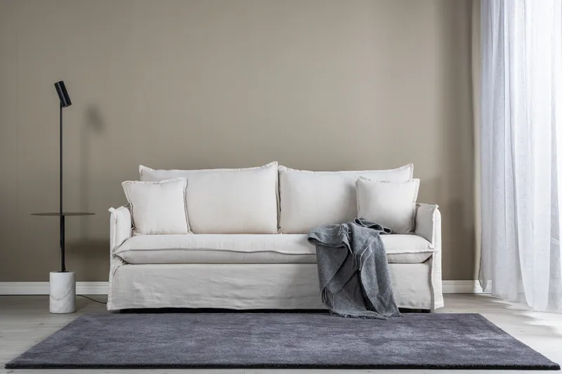 Undra Viskos-look Matta 170x240 - Mörkgrå - Products - Textil & mattor - Matta - Modern matta - Viskosmatta & konstsilkesmatta
