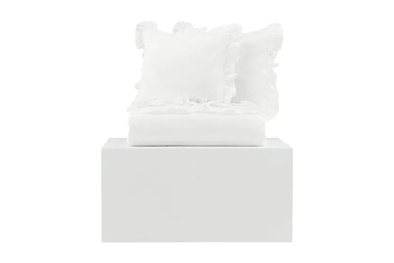 Levi Bäddset 2-Dels 220x240/50x60 cm - Vit - Products - Textil & mattor - Sängkläder - Bäddset & påslakanset - Påslakanset dubbelsäng