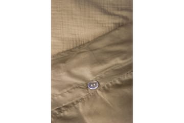 Mila Bäddset 2-Dels 150x200/50x60 cm - Brun - Products - Textil & mattor - Sängkläder - Bäddset & påslakanset - Påslakanset dubbelsäng