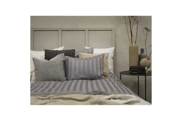 Påslakanset Enkelsäng 2-Dels Satin - Ljusgrå - Products - Textil & mattor - Sängkläder - Bäddset & påslakanset - Påslakanset dubbelsäng