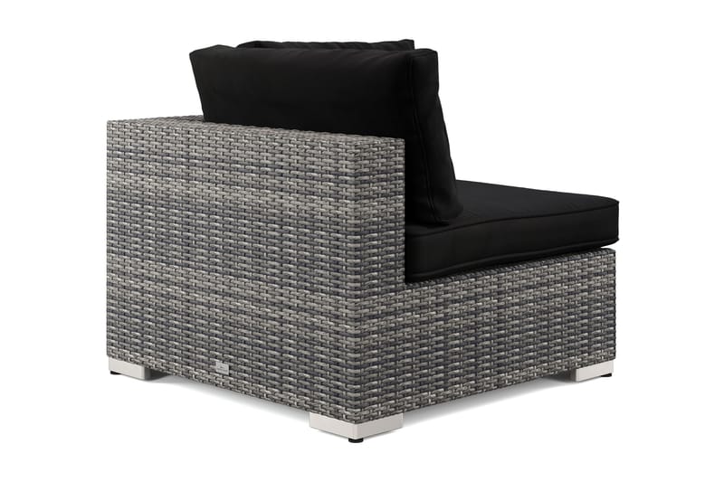 Bahamas Hörnmodul utomhus i konstrotting - Grå - Products - Utemöbler & utemiljö - Övrigt utemöbler - Moduler utesoffa