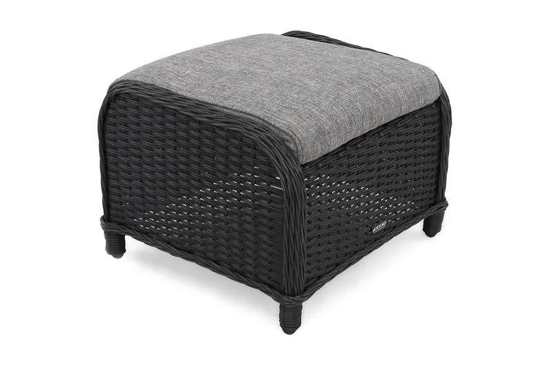 Marcus Fotpall till Öronlappsfåtölj Utomhus, Svart