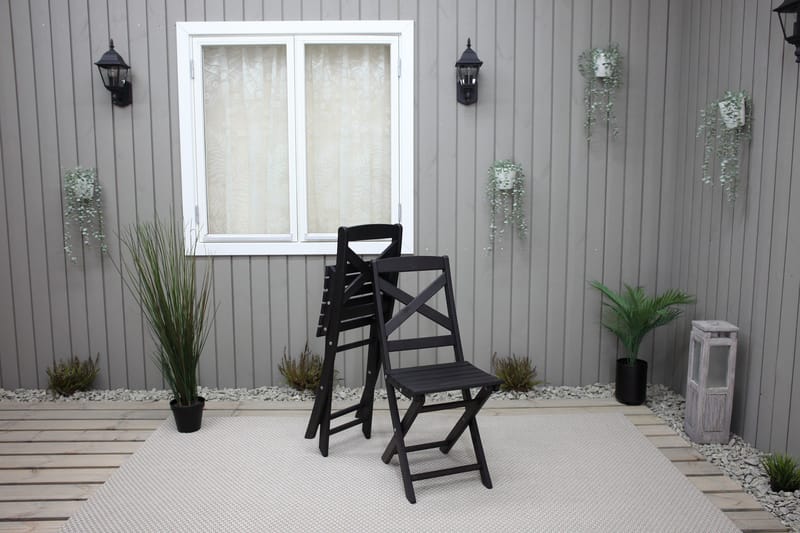 Edilma Klappstol Utomhus - Mörkbrun - Products - Utemöbler & utemiljö - Balkong & altan - Balkongmöbler - Balkongstol
