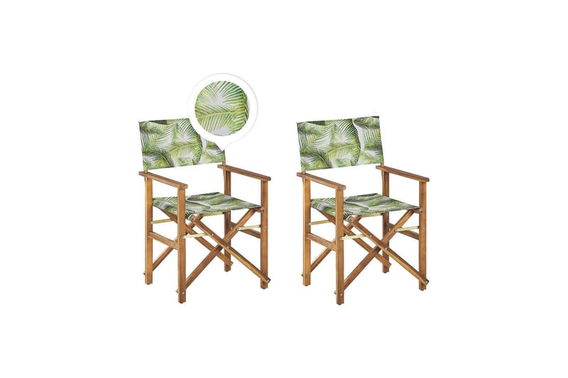 Salve Karmstol Utomhus - green/Vit/Ljusbrun - Products - Utemöbler & utemiljö - Balkong & altan - Balkongmöbler - Balkongstol