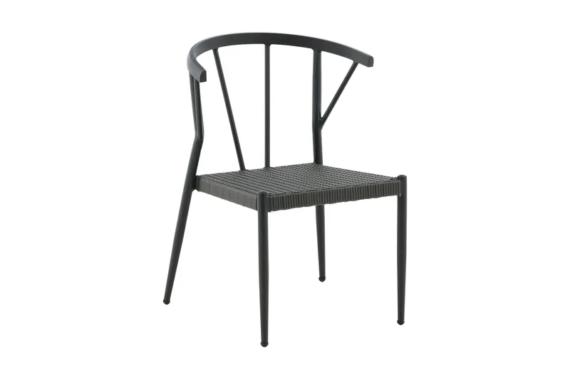 Stina Karmstol Utomhus - Svart - Products - Utemöbler & utemiljö - Balkong & altan - Balkongmöbler - Balkongstol