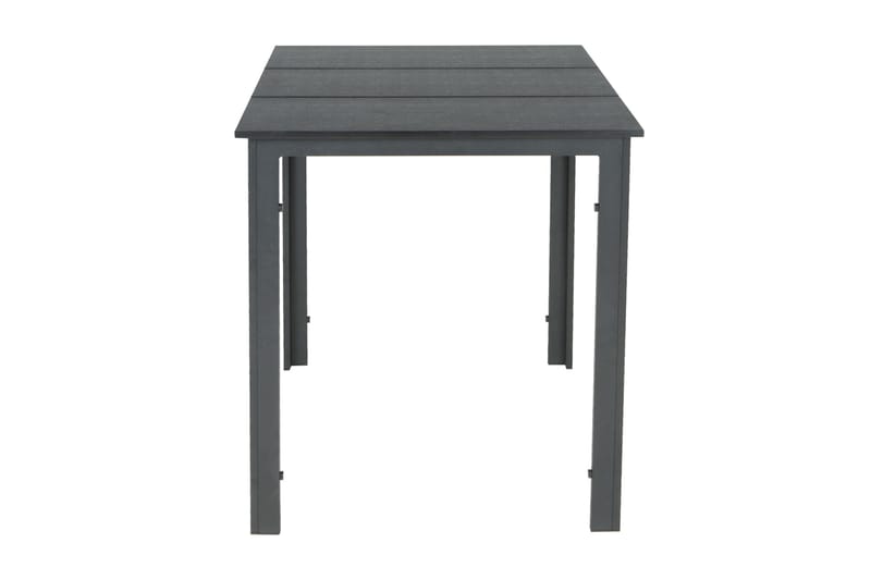 Tunis Cafebord utomhus 70x70 cm i metall/plast, Svart