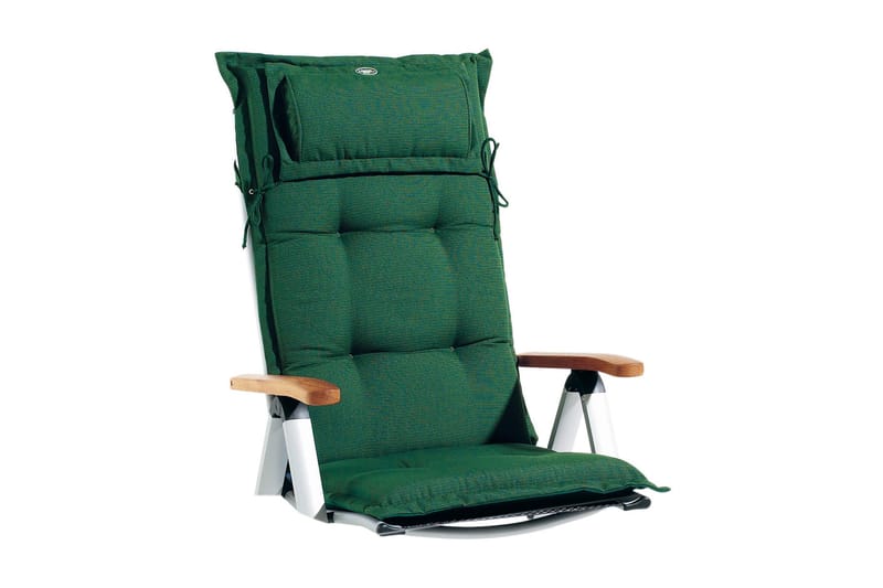 Positionsdyna Canyon med nackkudde Fritab Grön