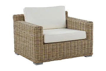 Apriliana Utefåtölj - Konstrotting/Ljusbrun - Products - Utemöbler & utemiljö - Loungemöbler - Loungestol utomhus