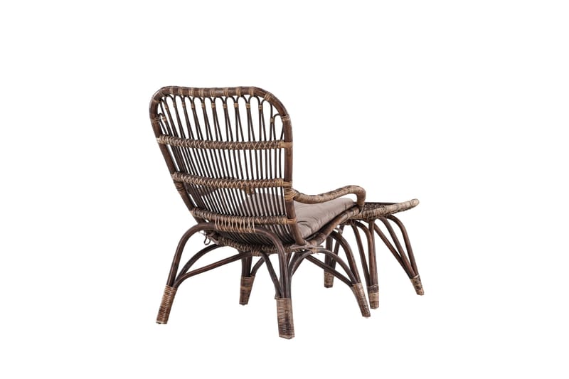 Ella Utefåtölj - Mörk Valnöt - Products - Utemöbler & utemiljö - Loungemöbler - Loungestol utomhus