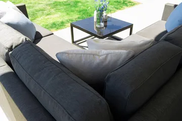 Hillerstorp Adelshamn Hörnsoffa Utomhus - Grå - Products - Utemöbler & utemiljö - Loungemöbler - Loungeset & loungegrupp
