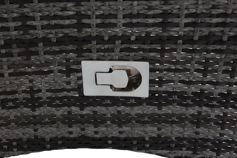 Jenny Matstol utomhus Ställbar - Justerbar Utefåtölj i Konstrotting - Grå - Products - Utemöbler & utemiljö - Loungemöbler - Loungestol utomhus