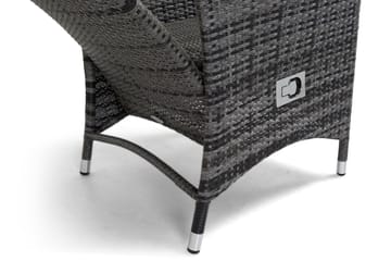 Jenny Matstol utomhus Ställbar - Justerbar Utefåtölj i Konstrotting - Grå - Products - Utemöbler & utemiljö - Loungemöbler - Loungestol utomhus