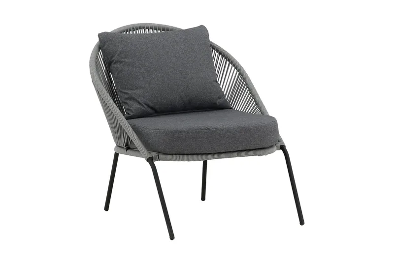 Lindos Utefåtölj, Grå