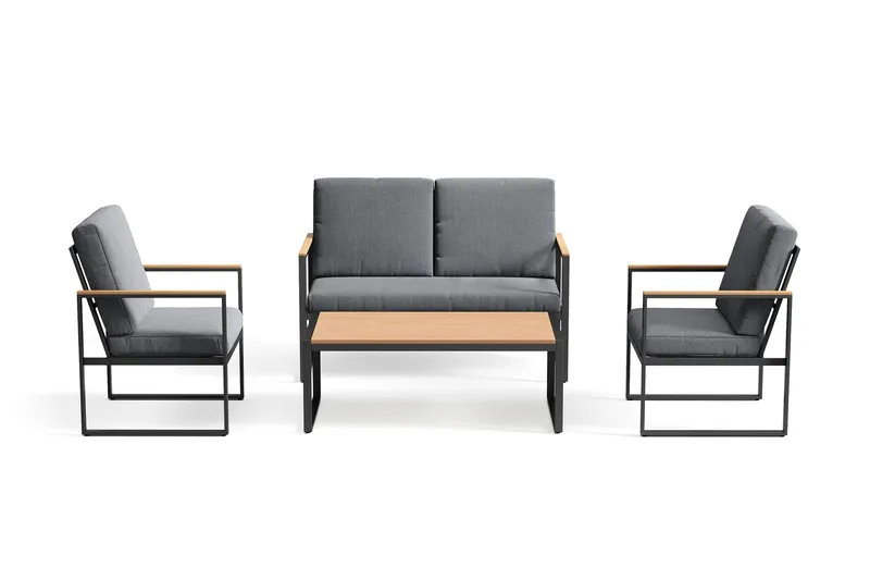 Serena Soffgrupp Utomhus  4-sits, Antracit