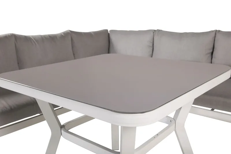 Virya HörnLoungegrupp Utomhus med Dynor Grå - Venture Home - Products - Utemöbler & utemiljö - Loungemöbler - Loungeset & loungegrupp