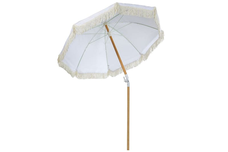 Teulon Parasoll 150 cm - Vit/Ljusbrun - Products - Utemöbler & utemiljö - Solskydd - Parasoll
