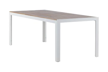 Bois Matbord Utomhus 200 cm - Brun/Vit - Products - Utemöbler & utemiljö - Utebord & trädgårdsbord - Matbord utomhus