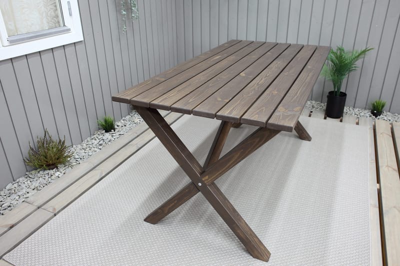 Scottsdale Matbord Utomhus 150 cm - Brun - Products - Utemöbler & utemiljö - Utebord & trädgårdsbord - Matbord utomhus