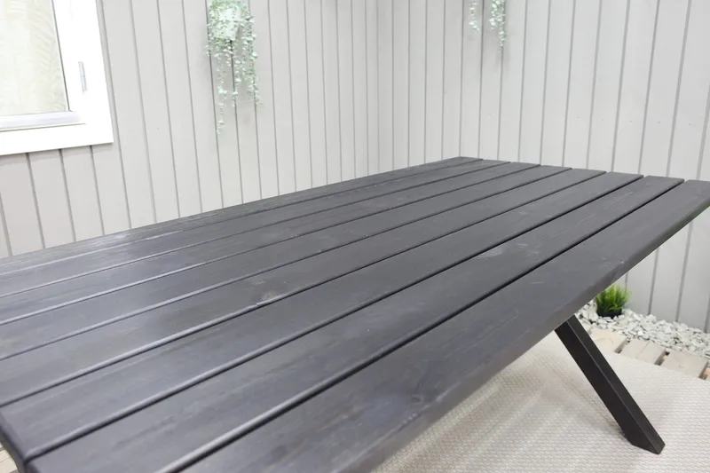Scottsdale Matbord Utomhus 150 cm Kaffesvart - Kaffesvart - Products - Utemöbler & utemiljö - Utebord & trädgårdsbord - Matbord utomhus