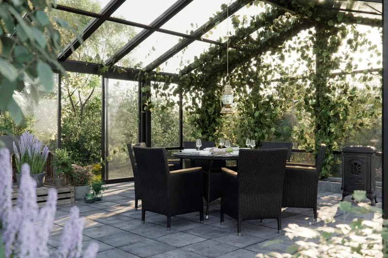 Thor Bord Rund 140 cm - Svart - Products - Utemöbler & utemiljö - Utebord & trädgårdsbord - Matbord utomhus