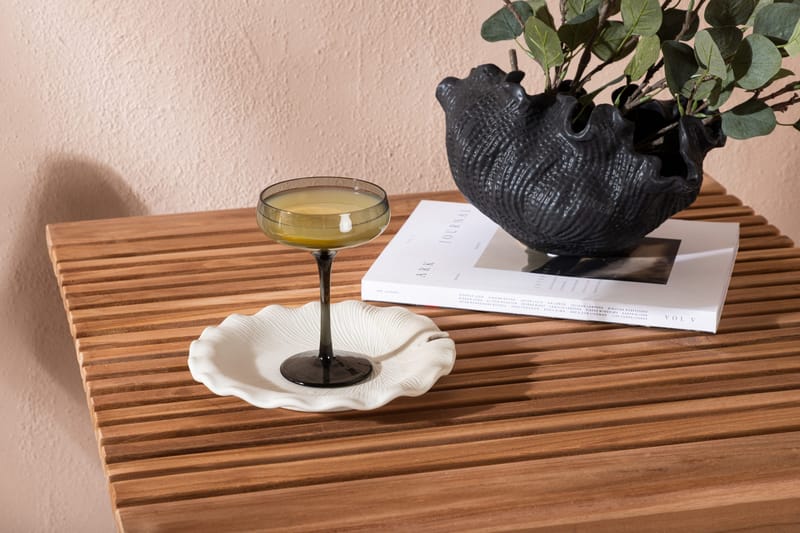 Ghana Caféset 70 cm + 2 Kenya Hopfällbara Karmsttolar - Brun - Products - Utemöbler & utemiljö - Utegrupp - Cafegrupp & cafeset