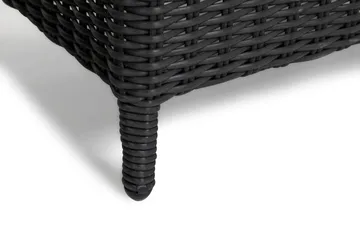 Marcus Caféset med 2 Light Fåtöljer m Dyna - Svart - Products - Utemöbler & utemiljö - Utegrupp - Cafegrupp & cafeset